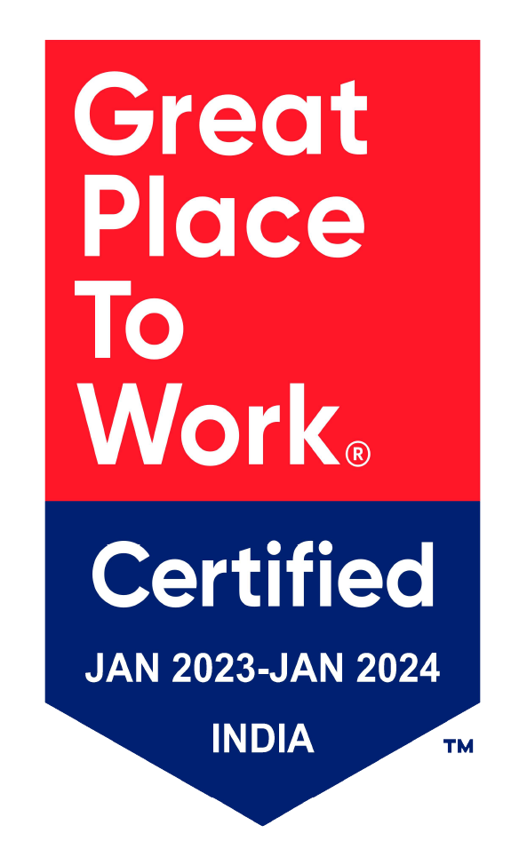Tangentia has been certified as a Great Place to Work
