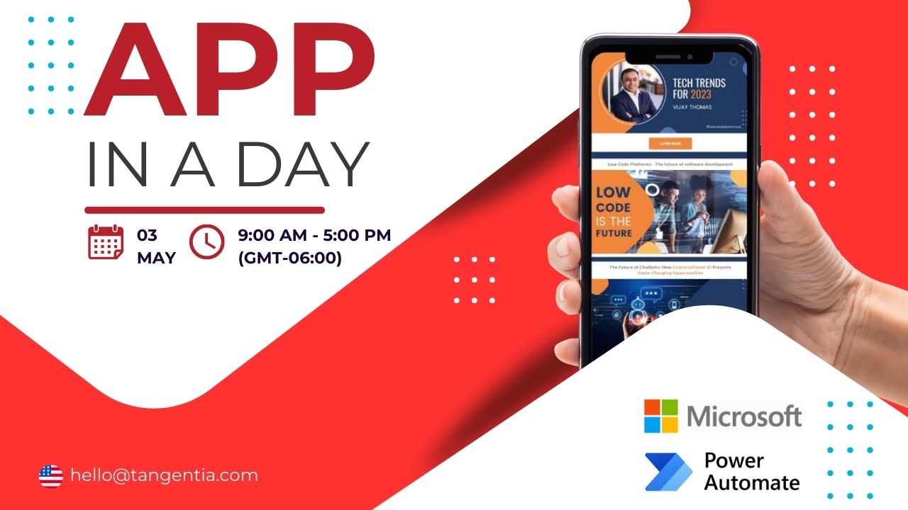App in a day - USA