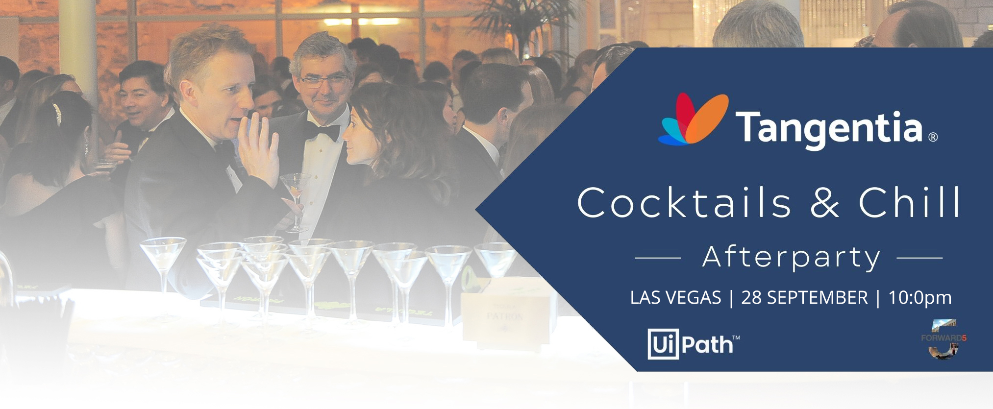 Tangentia Cocktails and Chill Afterpart at UiPath Forward5