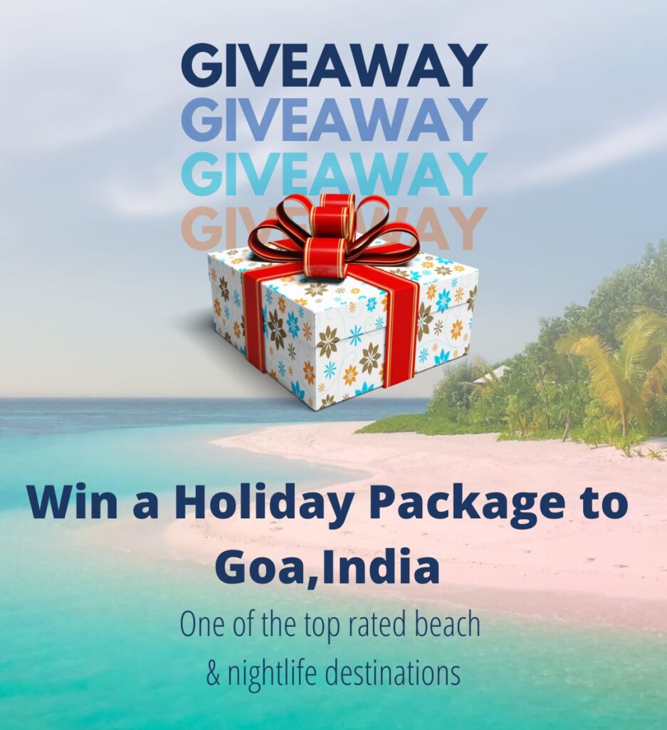 Tangentia|goa holiday giveaway mobile