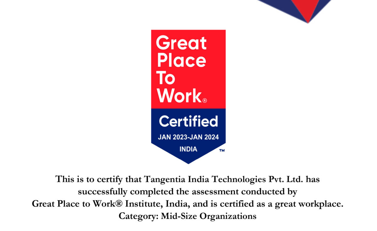 Here’s Why Tangentia India is a Great Place to Work