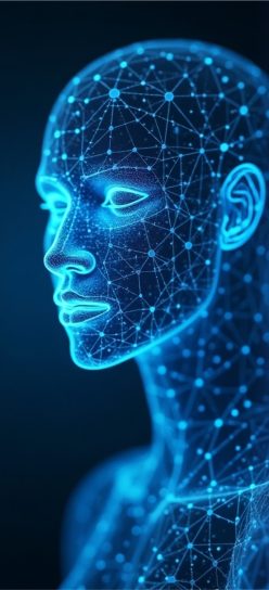 Robotic image representing how Tangentia as an AI Automation Provider, think out of the box