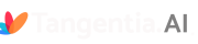 Tangentia-AI Logo white