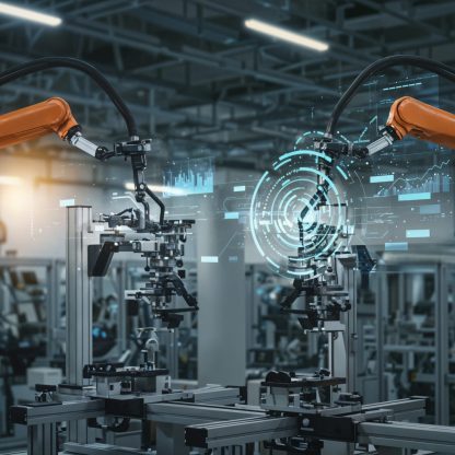 robotic-arms-modern-factory-setting